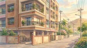  Apartment – Exterior View View at Medankarwadi - for Sale