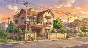  Independent House – Exterior View View at Jharasangam - for Sale