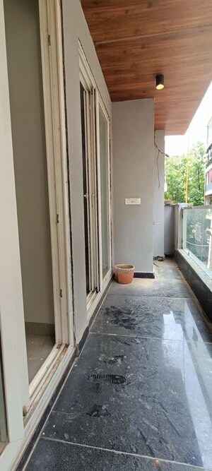 Balcony in 3 BHK Apartment at Chattarpur – for Rent