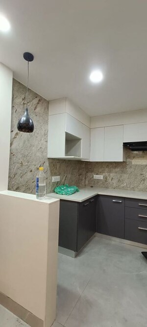 Kitchen in 3 BHK Apartment at Chattarpur – for Rent