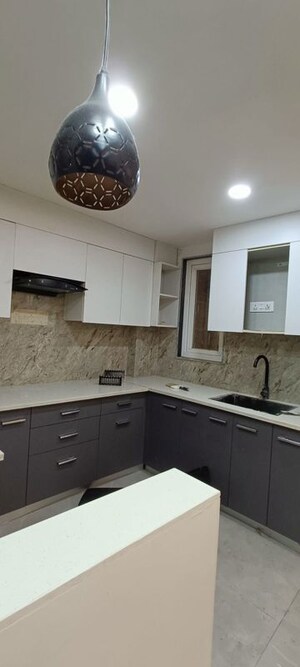 Kitchen in 3 BHK Apartment at Chattarpur – for Rent