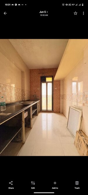 Kitchen in 1 BHK Apartment at Datta Krupa Tower, Dombivli West – for Rent