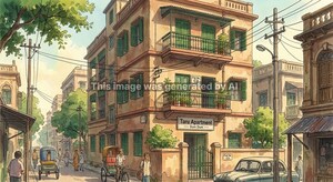  Apartment – Exterior View View at Dum Dum - for Sale