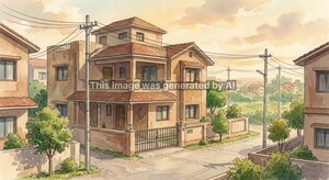  Independent House – Exterior View View at Hazira - for Sale