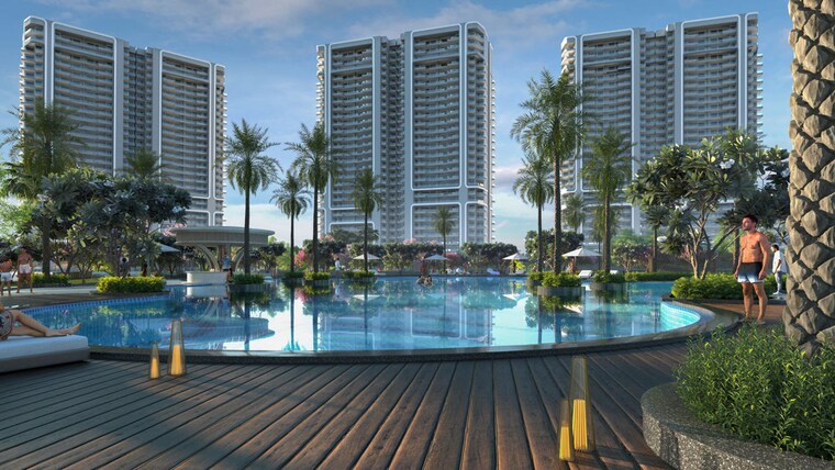 Exterior View, smart-world-one-dxp 3.5 Bedroom 1343 Sq.Ft. Apartment In Sector 113 Gurgaon 10440398