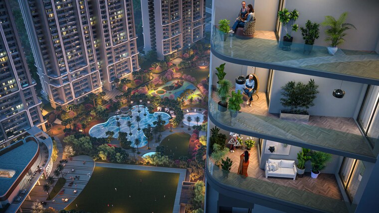 Exterior View, smart-world-one-dxp 3.5 Bedroom 1343 Sq.Ft. Apartment In Sector 113 Gurgaon 10440398