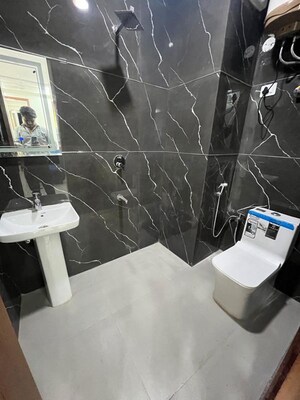 Attached Bathroom in 2 BHK Apartment at Chattarpur – for Rent