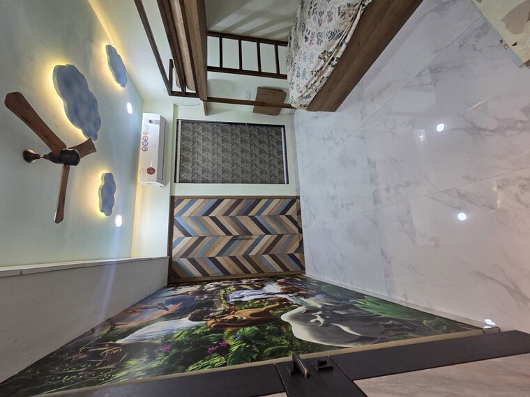 Balcony, cosmos-habitat 2 Bedroom 612 Sq.Ft. Apartment In Majiwada Thane 10440476