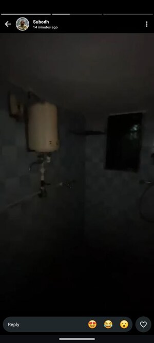 Bathroom in 1 RK Apartment at Balaji Tanisha Heights, Dombivli West – for Rent