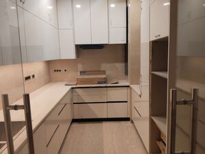 Kitchen in 1 BHK Builder Floor at Capital Royal Casa, Gms Road – for Rent