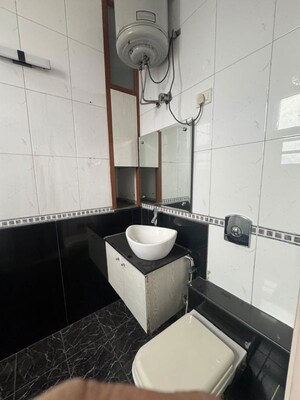 Bathroom in 3 BHK Builder Floor at Hemkunt Colony – for Sale