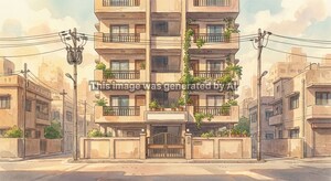  Apartment – Exterior View View at Bhatar - for Sale