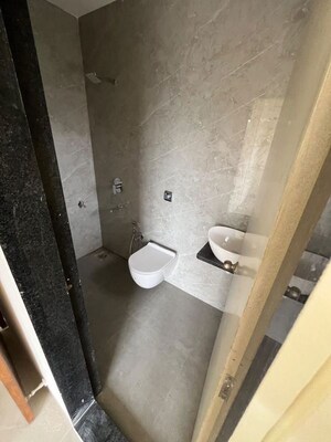 Bathroom in 1 BHK Apartment at Keni Maple Paradise, Kalwa – for Rent