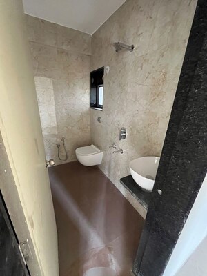 Bathroom in 1 BHK Apartment at Keni Maple Paradise, Kalwa – for Rent
