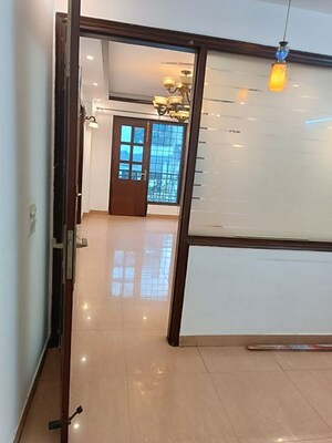 Building Lobby in 3 BHK Builder Floor at Chittaranjan Park – for Sale