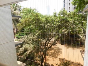 Balcony in 3 BHK Apartment at Je And Vee Om Trimurti, Malad East – for Sale