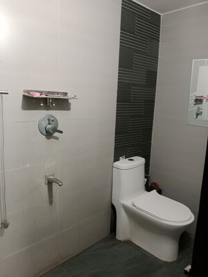 Bathroom in 1 BHK Builder Floor at Ansals Sushant City – for Rent