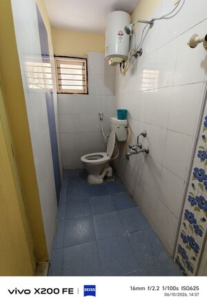 Bathroom in 1 BHK Independent House at High Grounds – for Rent