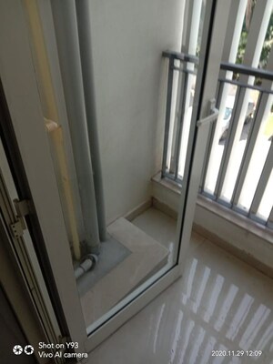 Balcony in 1 BHK Apartment at Godrej The Trees, Vikhroli East – for Rent