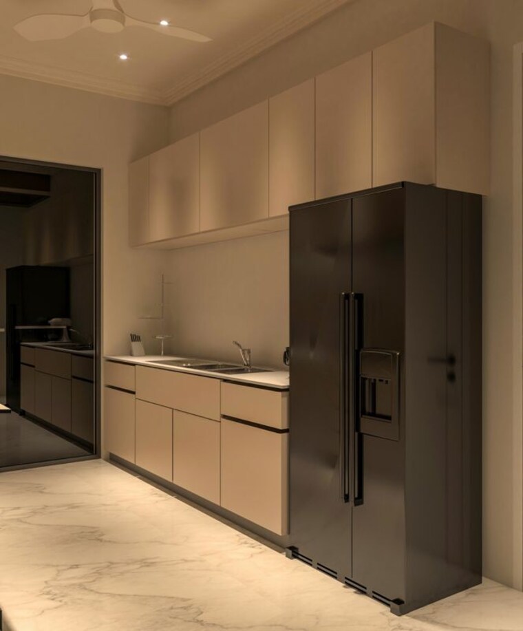 Kitchen, ambala highway 3 Bedroom 1350 Sq.Ft. Builder Floor In Ambala Highway Zirakpur 10440867