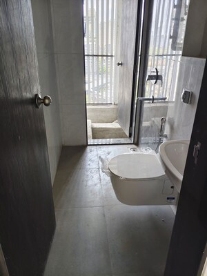 Bathroom in 2 BHK Apartment at Arohi Towers, Lower Parel – for Rent
