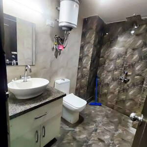 Bathroom in 2 BHK Builder Floor at Sushant Lok Iii – for Rent