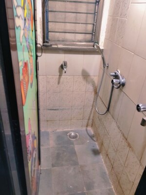 Bathroom in 1 BHK Apartment at Bhayandar West – for Rent
