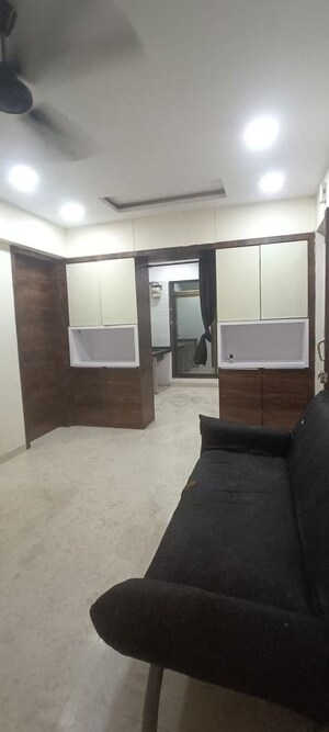 Hall in 1 BHK Apartment at Baba Solitaire, Vashi Sector 26 – for Sale