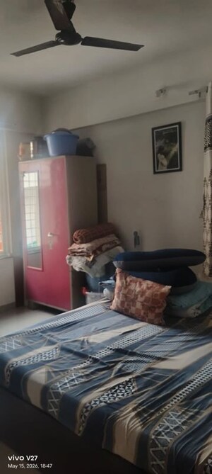 Living Room in 1 BHK Apartment at Shree Vardhaman Dreams, Wakad – for Rent