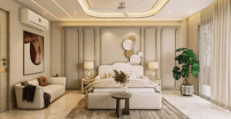 Living Room, kadarpur 3 Bedroom 268 Sq.Yd. Builder Floor In Kadarpur Gurgaon 10440942