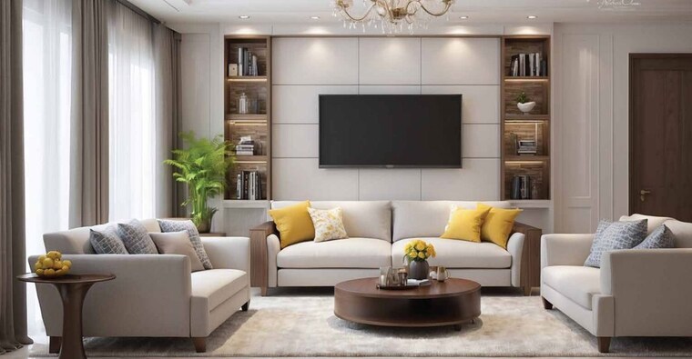 Living Room, kadarpur 3 Bedroom 268 Sq.Yd. Builder Floor In Kadarpur Gurgaon 10440942