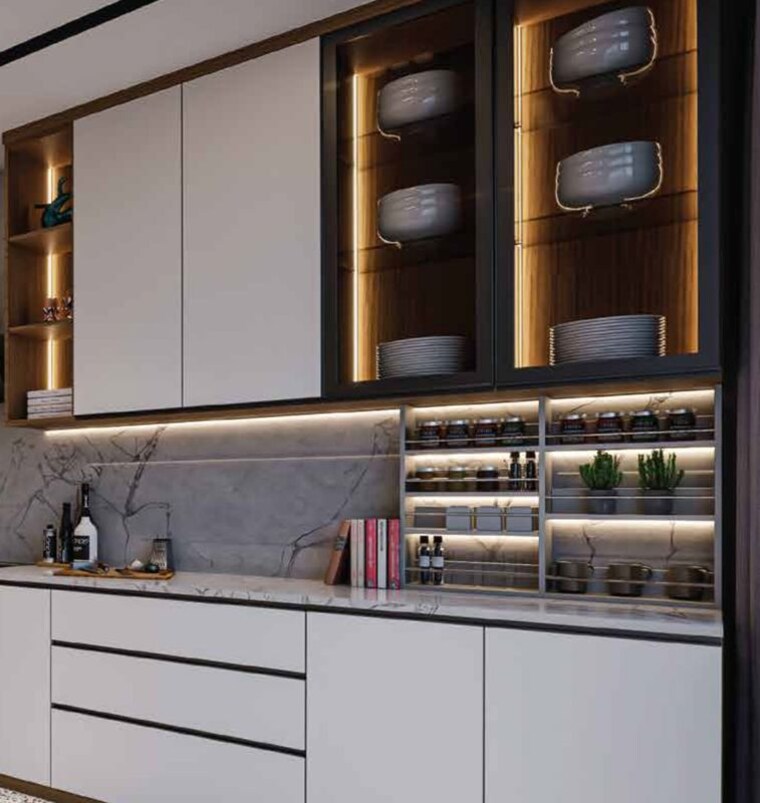 Kitchen, kadarpur 3 Bedroom 268 Sq.Yd. Builder Floor In Kadarpur Gurgaon 10440942