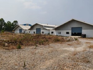  Warehouse – Exterior View View at Green City Farms, Vabasandra - for Rent