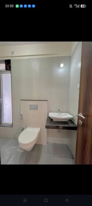 Bathroom in 3 BHK Apartment at Viviana Mall, Eastern Express Highway – for Rent
