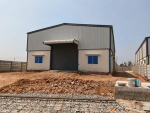  Warehouse – Exterior View View at Green City Farms, Vabasandra - for Rent