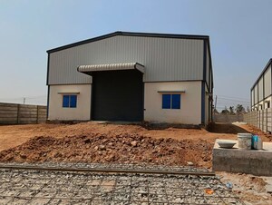  Warehouse – Exterior View View at Green City Farms, Vabasandra - for Rent