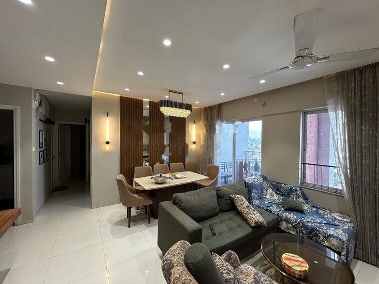 Living Room, godrej-24x7 2 Bedroom 1092 Sq.Ft. Apartment In Hinjewadi Pune 10440967
