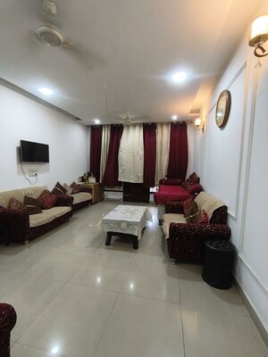 Living Room in 3.5 BHK Apartment at Dhakoli – for Sale