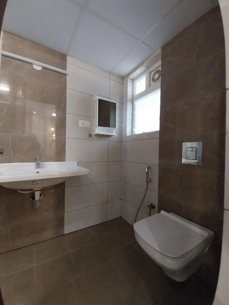 Bathroom, bricks-skywoods 3 Bedroom 1980 Sq.Ft. Apartment In Tellapur Hyderabad 10440995