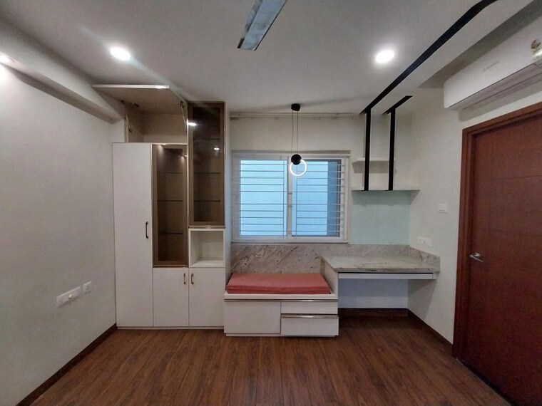 Living Room, bricks-skywoods 3 Bedroom 1980 Sq.Ft. Apartment In Tellapur Hyderabad 10440995