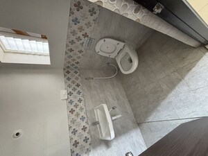 Bathroom in 3 BHK Apartment at Praneeth Pranav Solitaire, Bachupally – for Rent