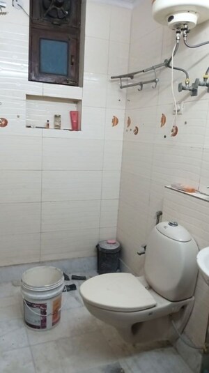 Bathroom in 3 BHK Builder Floor at Vikas Puri – for Rent