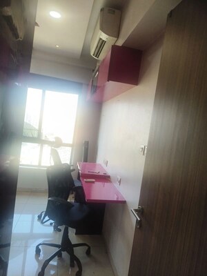 Bathroom in 3 BHK Apartment at Shapoorji Pallonji Vicinia, Powai – for Rent