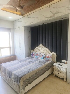 Bedroom in 3 BHK Apartment at Shapoorji Pallonji Vicinia, Powai – for Rent