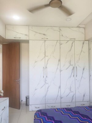 Bedroom in 3 BHK Apartment at Shapoorji Pallonji Vicinia, Powai – for Rent