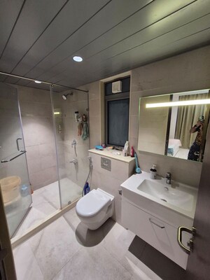Attached Bathroom in 2 BHK Apartment at Kasturi Apostrophe Hinjawadi, Hinjewadi – for Rent