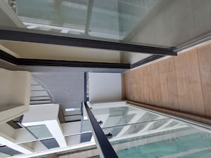 Balcony in 2 BHK Apartment at Damji Shamji Mahavir Spring Tulip Phase 1, Pokhran Road No Two – for Rent