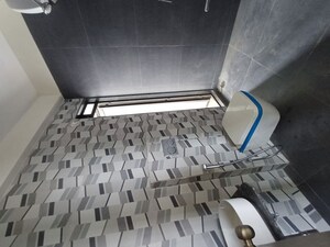 Bathroom in 2 BHK Apartment at Damji Shamji Mahavir Spring Tulip Phase 1, Pokhran Road No Two – for Rent