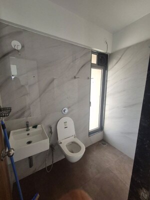 Bathroom in 2 BHK Apartment at Kapil Vastu, Goregaon West – for Rent