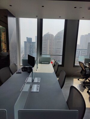 Team Area in  Office Space at One Lodha Place, Lower Parel – for Rent